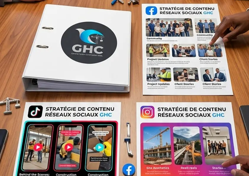 Stratégie de contenu réseaux sociaux